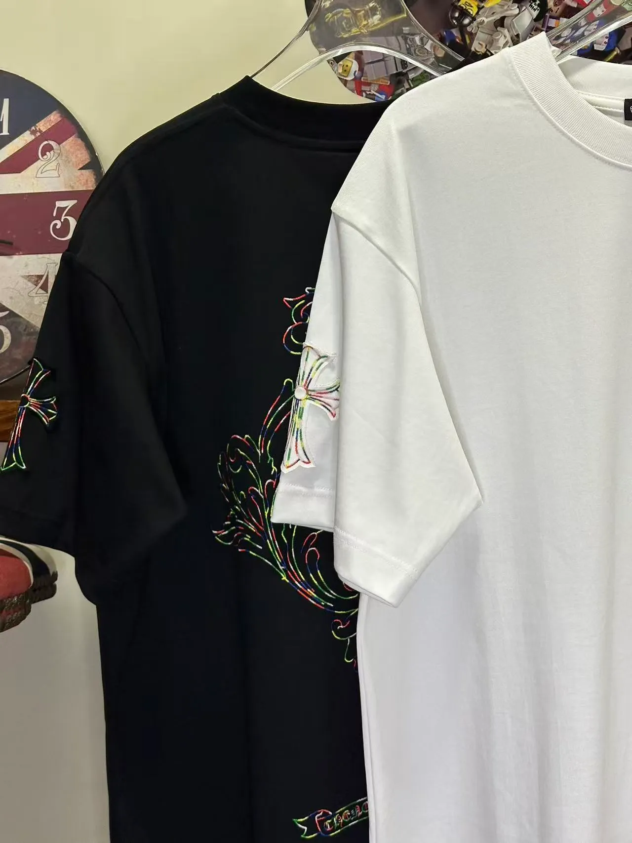 L 26930# Same Style T Same Style T Versatile ➕ Quality 🪡 : Black White Size：S-XXL
